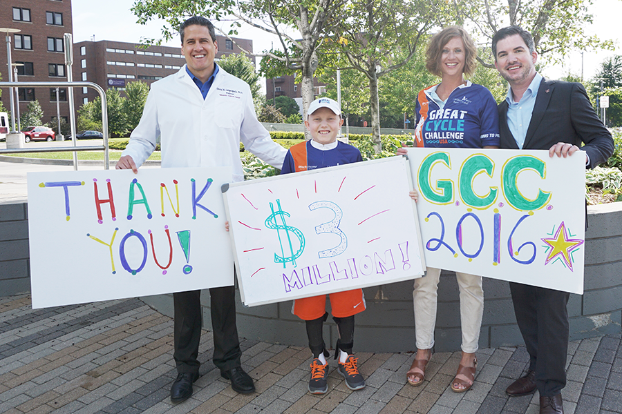 Great Cycle Challenge Raises over 3 million for cancer research